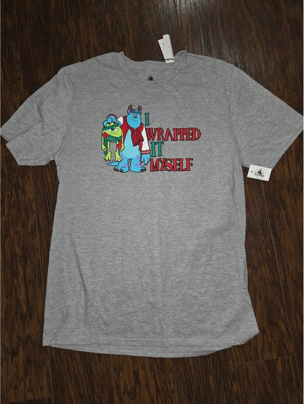 Disney Monsters Inc Sulley Mike "I Wrapped It Myself" T-Shirt